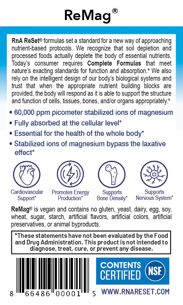 RnA ReSet ReMag Magnesium