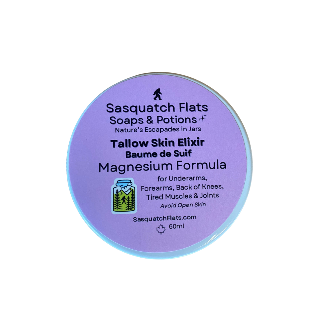 Sasquatch Flats Apothecary Tallow Balm - Magnesium Formula