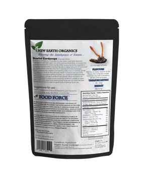 New Earth Organics Scarlet Cordyceps Powder