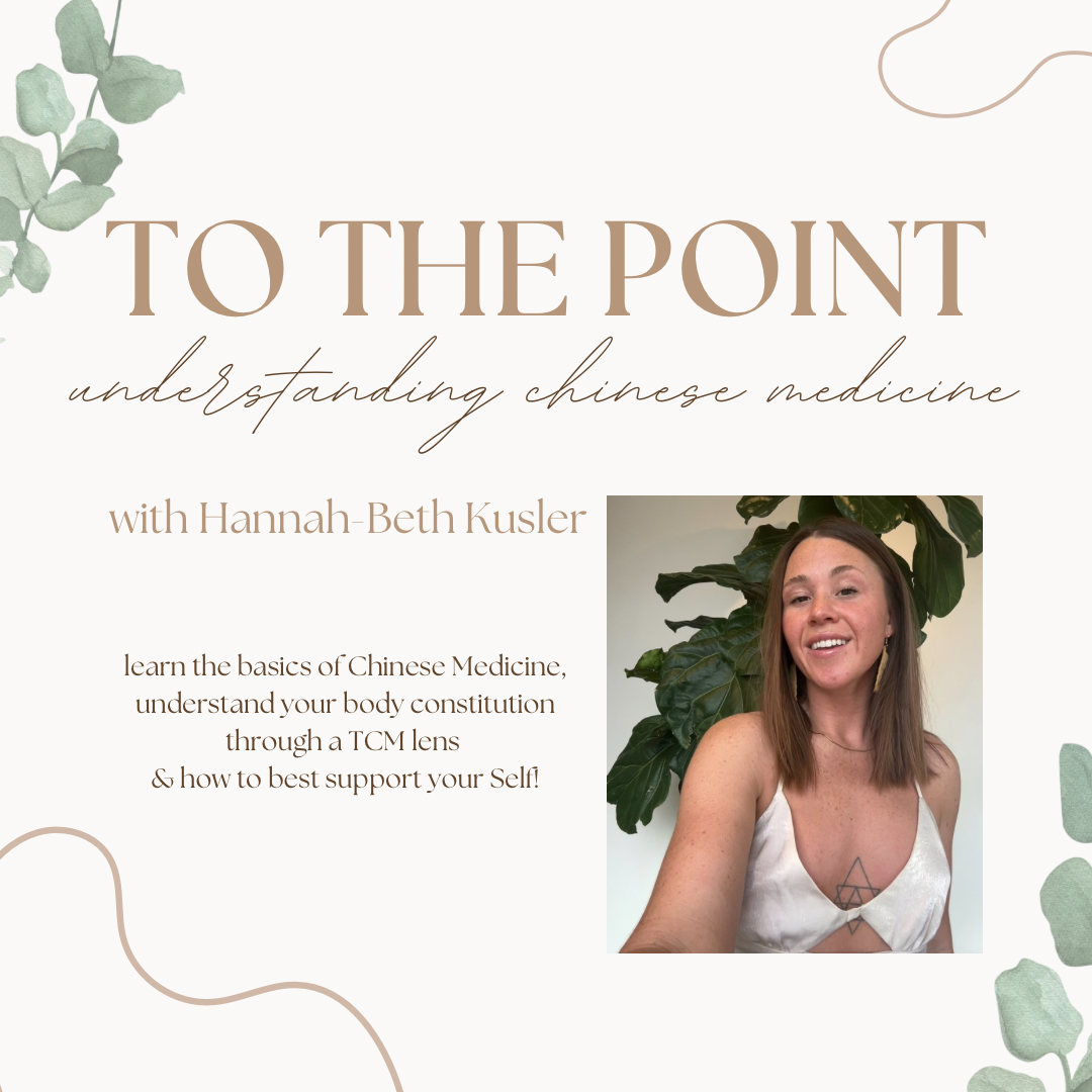 To the Point - Understanding What Your Acupuncturist is Saying - Nov 10