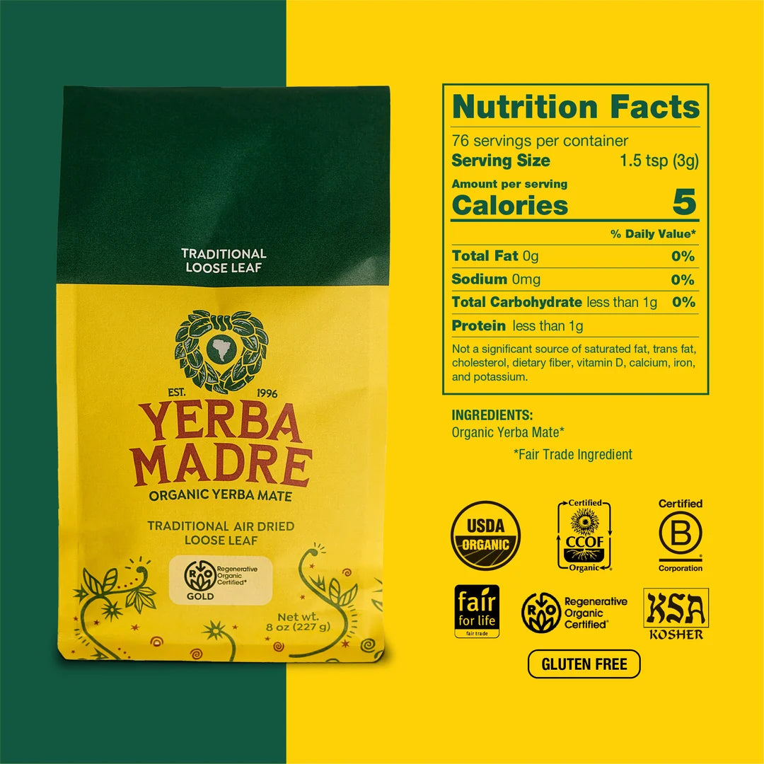 Yerba Madre Yerba Mate Loose Leaf Tea