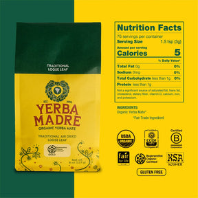 Yerba Madre Yerba Mate Loose Leaf Tea
