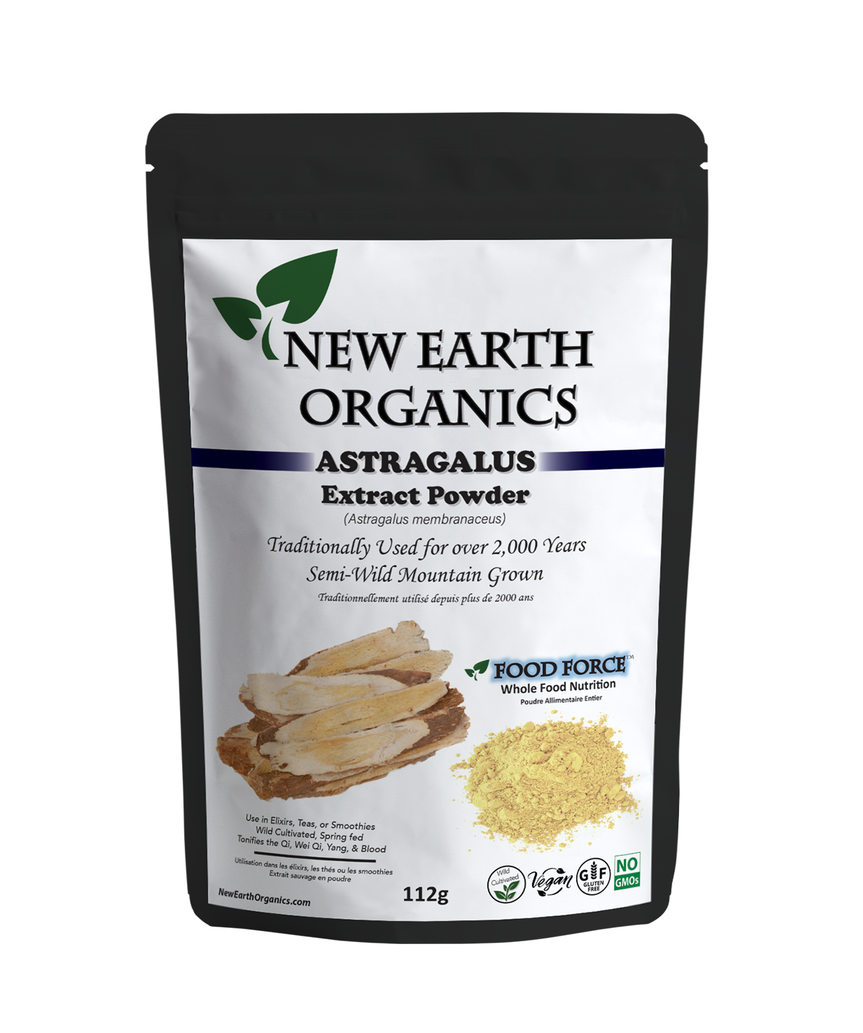 New Earth Organics Astragalus Extract Powder