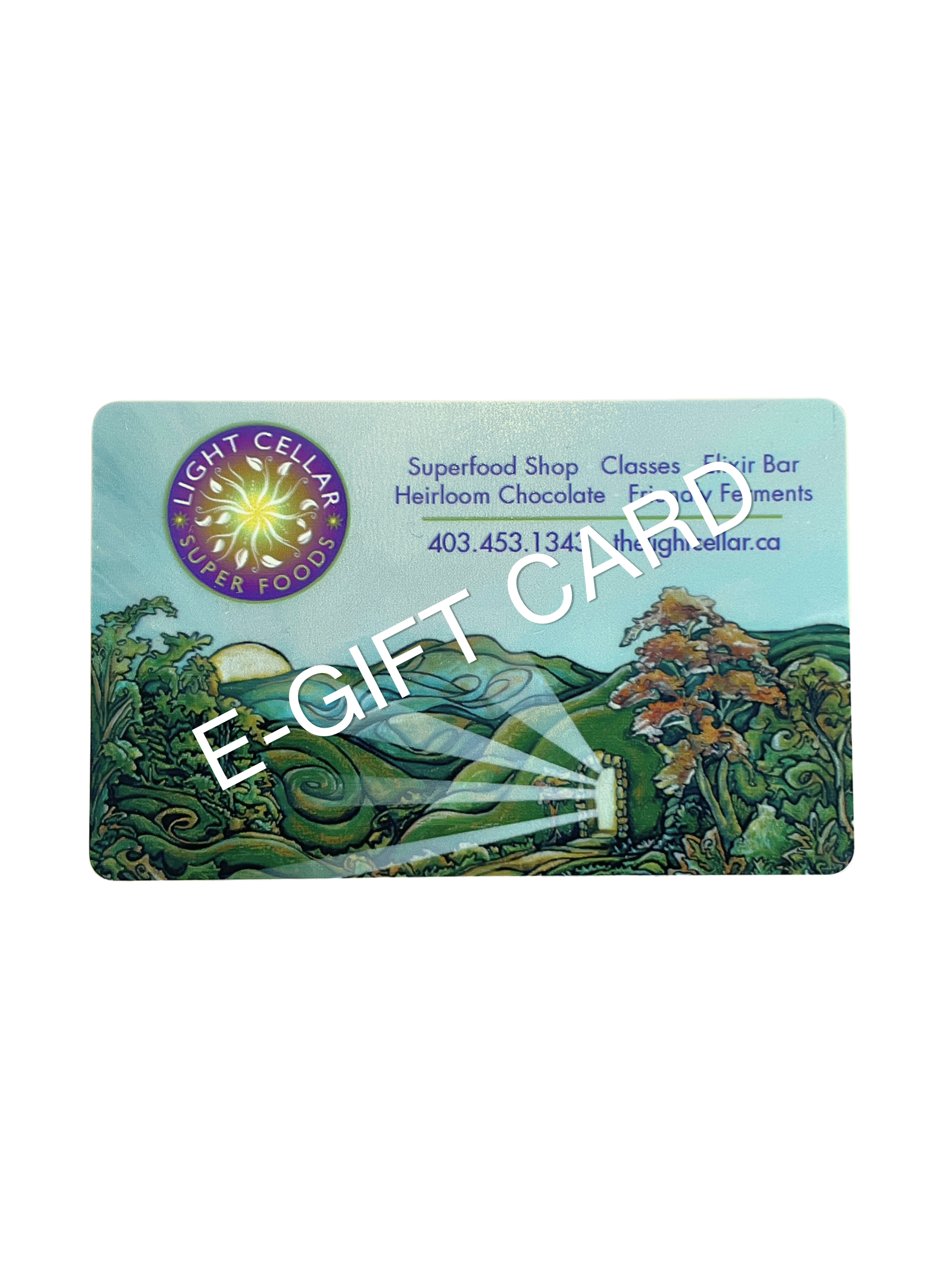 Light Cellar ONLINE E-Gift Card for Online Store