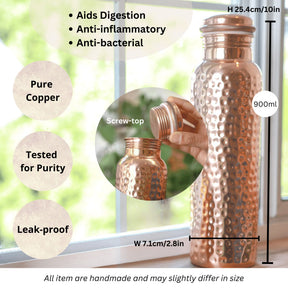 Vyasa Pure Copper Water Bottle
