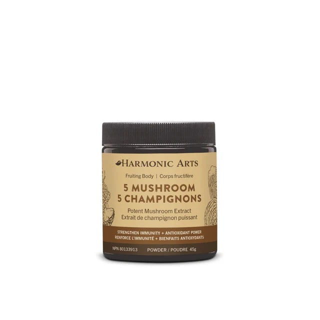 Harmonic Arts 5 Mushroom Powder