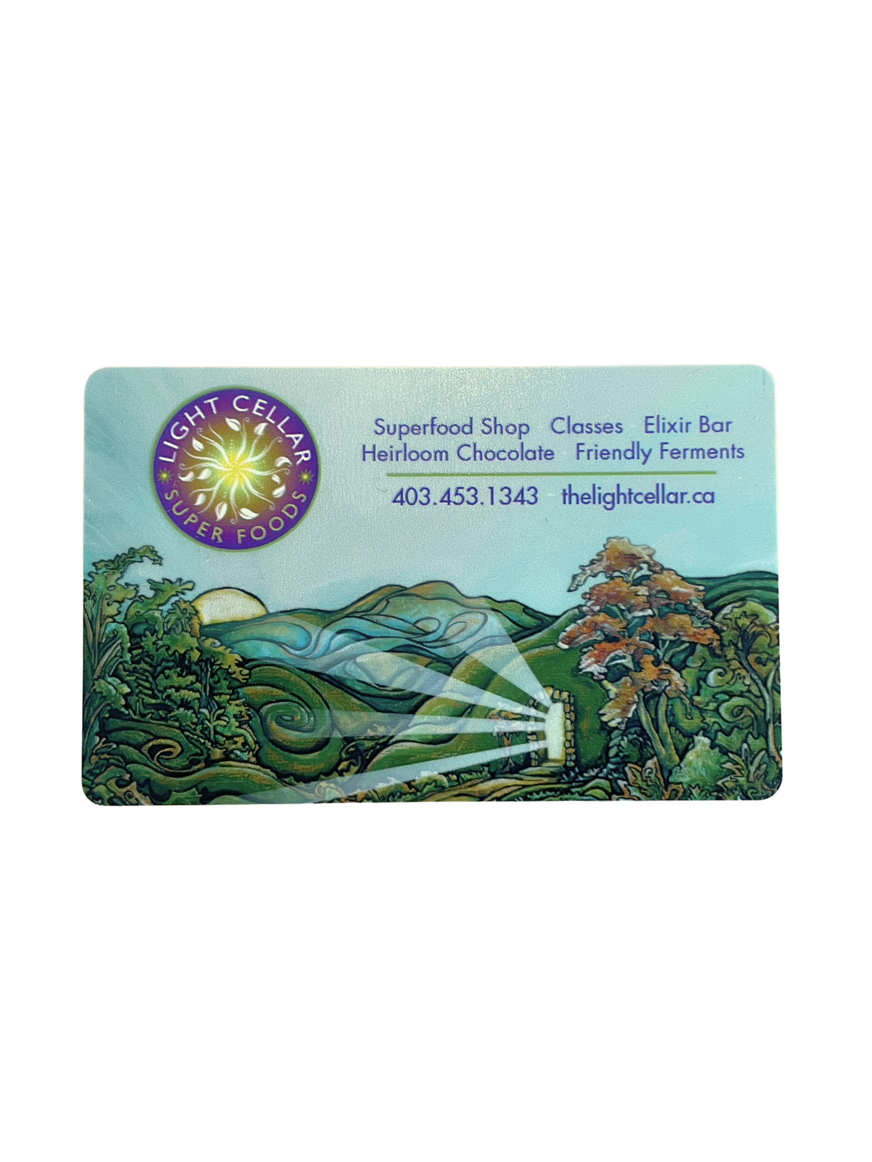 Light Cellar IN-STORE Gift Card for Bowness Location