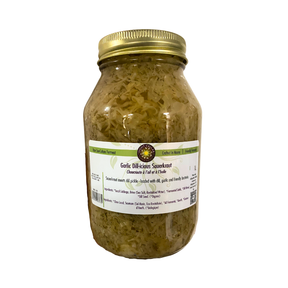 Garlic Dill-icious Sauerkraut