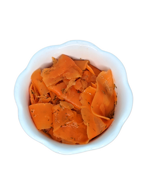 Garlic Dill-icious Carrot Ribbons