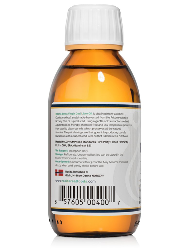 Cod Liver Oil Rosita - Liquid