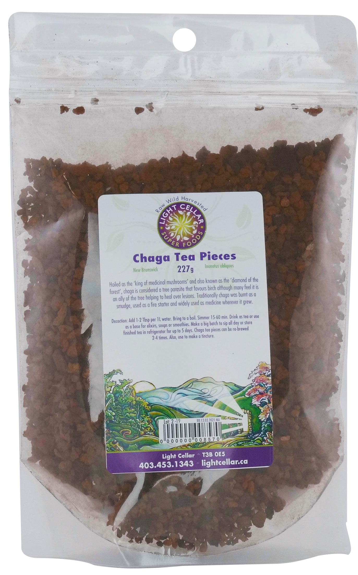 Chaga Tea Pieces