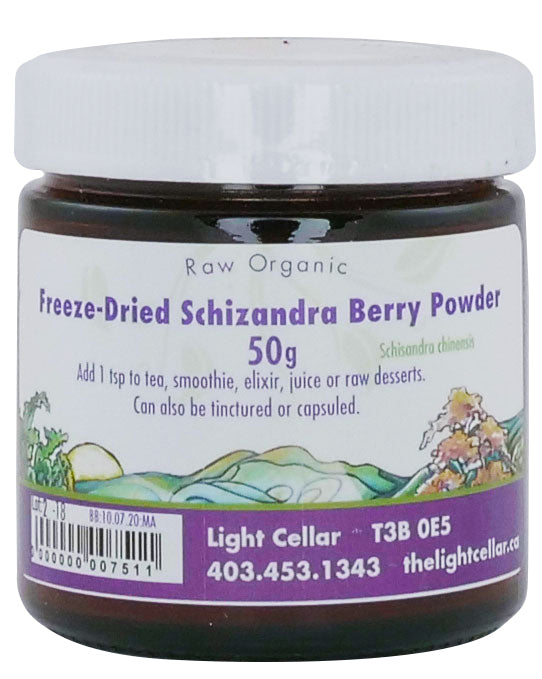 Schizandra Berry Powder - Freeze Dried