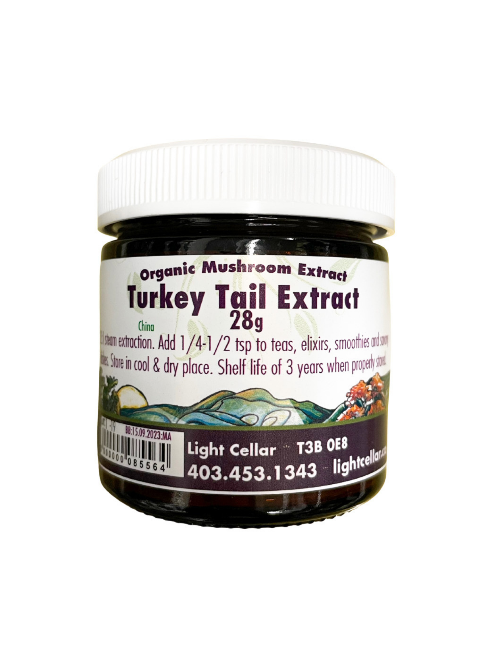 Turkey Tail Dual Extract Powder
