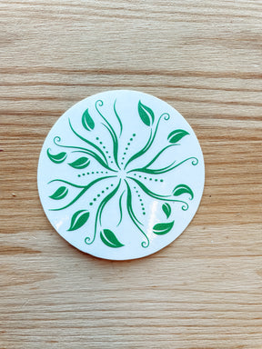 Light Cellar green logo transparent sticker